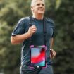 Shockproof Rose Red Silicone PC Case for iPad Pro 10.5 with Straps & Slot - 6