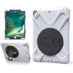 Shockproof White Silicone + PC Case with Holder for iPad Pro 10.5 - 1