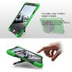 Shockproof Green Silicone + PC Case with Holder for iPad Pro 10.5 - 6
