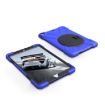 Shockproof Dark Blue Silicone + PC Case with Holder for iPad Pro 10.5 - 5