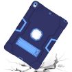 Navy Blue Shockproof Silicone + PC Case with Holder for iPad Pro/Air 10.5 - 7