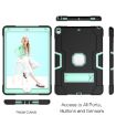 Shockproof Silicone + PC Case with Holder for iPad Pro/Air 10.5" (Black/Mint) - 4