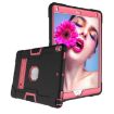 Shockproof Silicone + PC Case with Holder for iPad Pro/Air 10.5" (Black/Rose) - 5