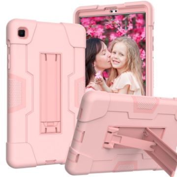 Samsung Galaxy Tab A7 10.4 (2020) Shockproof Case with Holder, Rose Gold - 1