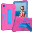 Shockproof Case for Samsung Galaxy Tab A7 10.4 (2020) - Rose Red/Blue - 1
