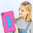 Shockproof Case for Samsung Galaxy Tab A7 10.4 (2020) - Rose Red/Blue - 7