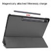 Samsung Galaxy Tab S7 Lite/S7 FE Leather Case with Holder & Sleep Function - 6