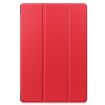 Samsung Galaxy Tab S7 Lite/F7 FE Red Leather Case with Holder & Sleep Function - 2
