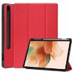 Samsung Galaxy Tab S7 Lite/F7 FE Red TPU Holster with Sleep & Pen Slot - 1