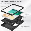 Shockproof Case with Holder for iPad Pro 10.5 (2019/2017) - Black - 4