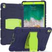 Shockproof Case with Holder for iPad Pro 10.5 (2019/2017) - NavyBlue/Lime - 1