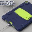 Shockproof Case with Holder for iPad Pro 10.5 (2019/2017) - NavyBlue/Lime - 6