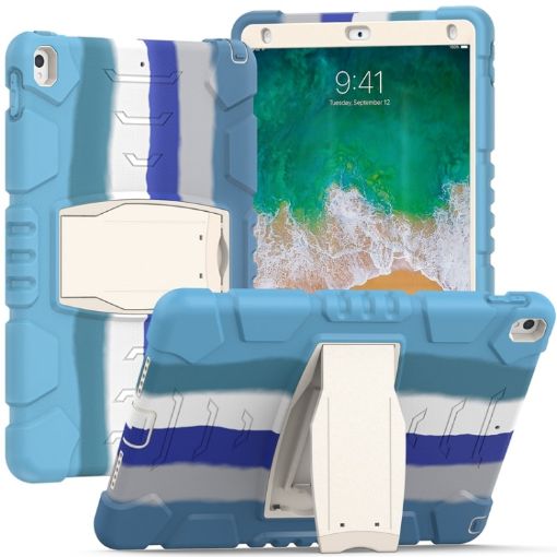 Shockproof Case with Holder for iPad Pro 10.5 (2019/2017) - Blue - 1