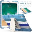 Shockproof Case with Holder for iPad Pro 10.5 (2019/2017) - Blue - 2