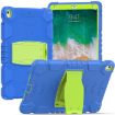 Shockproof Case with Holder for iPad Pro 10.5 (2019/2017) - Blue/Lime - 1