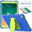 Shockproof Case with Holder for iPad Pro 10.5 (2019/2017) - Blue/Lime - 2
