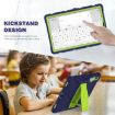 Samsung Galaxy Tab S6 T860 Shockproof Case with Holder - NavyBlue/Lime - 7