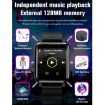 F30 1.54" TFT Smart Watch, IP67 Waterproof, Sleep/Heart Rate Monitor, Red - 4