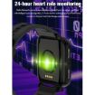 F30 1.54" TFT Smart Watch, IP67 Waterproof, Sleep/Heart Rate Monitor, Red - 6