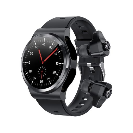 GT69 Smart Watch: 1.3" IPS, IP67, Bluetooth Earphone, Sleep/Heart Rate Monitor - 1