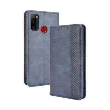 Ulefone Note 10 Blue Leather Flip Case with Card Slots & Photo Frame - 1