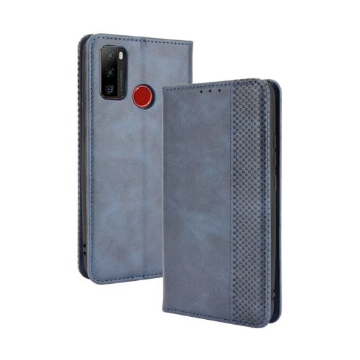 Ulefone Note 10 Blue Leather Flip Case with Card Slots & Photo Frame - 1