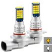 V6 9006 Car LED Fog Light 30W 3000LM IP65 Double Color 2PCS 30LEDs - 1