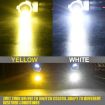 V6 9006 Car LED Fog Light 30W 3000LM IP65 Double Color 2PCS 30LEDs - 6