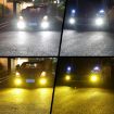 V6 H4 Car LED Fog Light 2PCS 30W 3000LM Double Color IP65 30LEDs SMD-2525 - 7