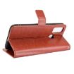Ulefone Note 10 Leather Case - Flip, Card Slots, Lanyard, Brown - 6