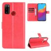 Ulefone Note 10 Red Leather Flip Case with Card Slots & Lanyard - 1