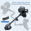 JOYROOM JR-ZS259 Car Holder, 360 Rotation, Long Arm Sucker, Black - 3