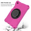 Samsung Galaxy Tab A 8.0 2019 Spider King EVA Case with Strap, Rose Red - 3
