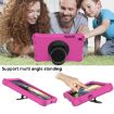 Samsung Galaxy Tab A 8.0 2019 Spider King EVA Case with Strap, Rose Red - 6