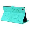 Samsung Galaxy Tab A7 10.4 Love Butterfly Flip Leather Case Green - 5