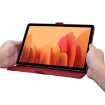 Samsung Galaxy Tab A7 10.4 Love Butterfly Flip Leather Case Red - 7