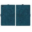 Samsung Galaxy Tab A7 10.4 Love Butterfly Flip Leather Case Blue - 4
