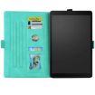 Samsung Galaxy Tab A 8.0 (2019) Butterfly Flip Leather Case - Green - 5
