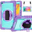 Samsung Galaxy Tab A 8.0 2019 T290 360 Shockproof Case Purple/Mint - 1