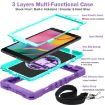 Samsung Galaxy Tab A 8.0 2019 T290 360 Shockproof Case Purple/Mint - 6