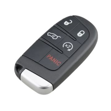 Jeep Grand Cherokee 5-Button Car Key M3N40821302 433MHZ 46 Chip - 1