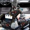 Tang III 6000W 12V to 220V Car Power Inverter with LCD & USB - Black - 8