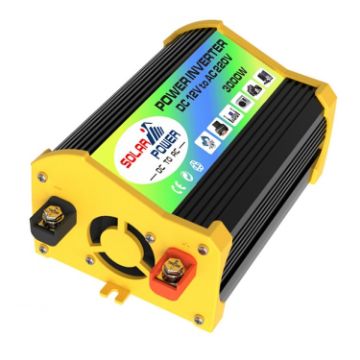 Legend I Generation 3000W Car Power Inverter DC12V to AC220V (Black) - 1