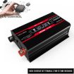 Zhizun 4000W Car Power Inverter, 12V to 220V Modified Sinewave, Black - 2