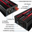 Zhizun 4000W Car Power Inverter, 12V to 220V Modified Sinewave, Black - 4