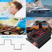 Zhizun 4000W Car Power Inverter, 12V to 220V Modified Sinewave, Black - 8