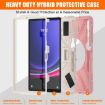 Samsung Galaxy Tab S7 FE/S7+/S9+/S8+ Rose Gold Case with Holder & Strap - 3