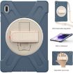 Samsung Galaxy Tab S7 FE/S7+/S9+/S8+ Protective Case, Holder & Strap, Blue - 5