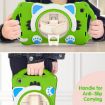 Samsung Galaxy Tab A7 10.4 2020 Cat King Kids Shockproof Case Green - 3