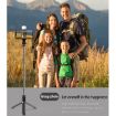Q03S Fill Light Bluetooth Selfie Stick Tripod Phone Holder - Black - 8